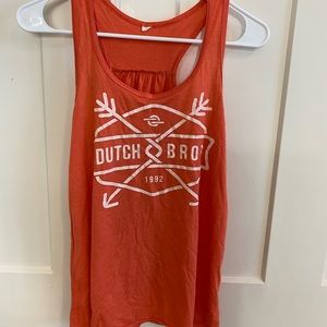 Woman’s small dutch Bros tank top